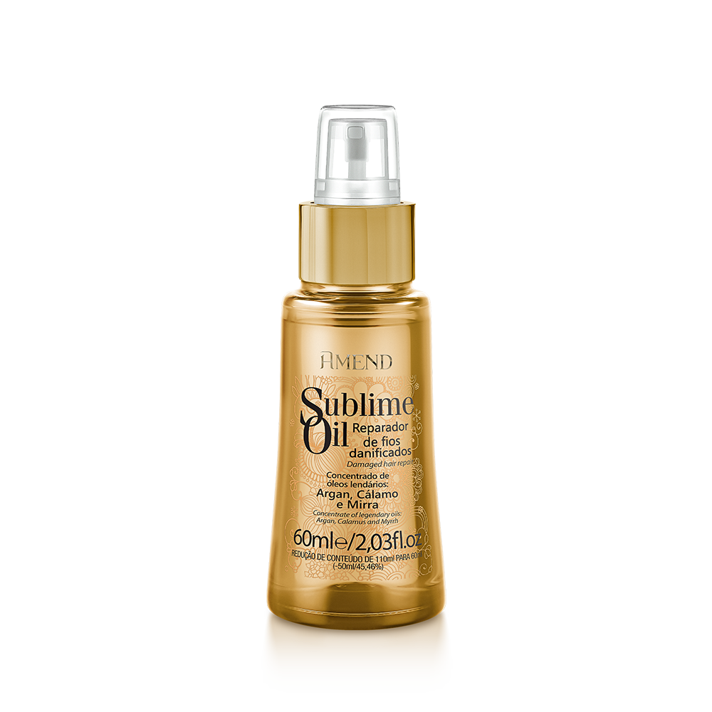 Óleo Reparador Amend Sublime Oil 60ml image number 0